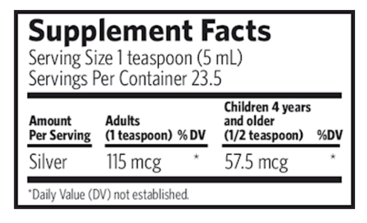 Argentyn 23 Bioactive Silver Hydrosol (4 ounce)