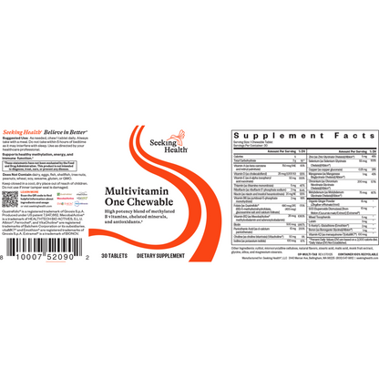 Multivitamin One Chewable