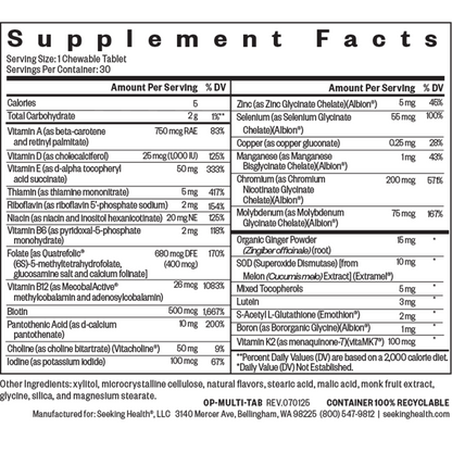 Multivitamin One Chewable