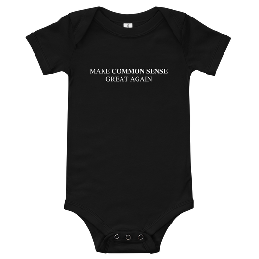 Make Common Sense Great Again Onesie