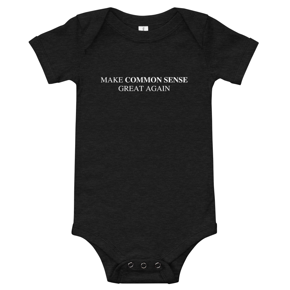 Make Common Sense Great Again Onesie