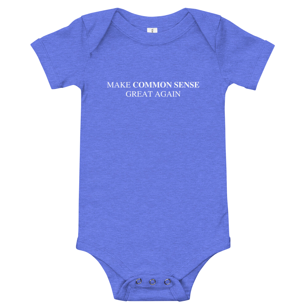 Make Common Sense Great Again Onesie