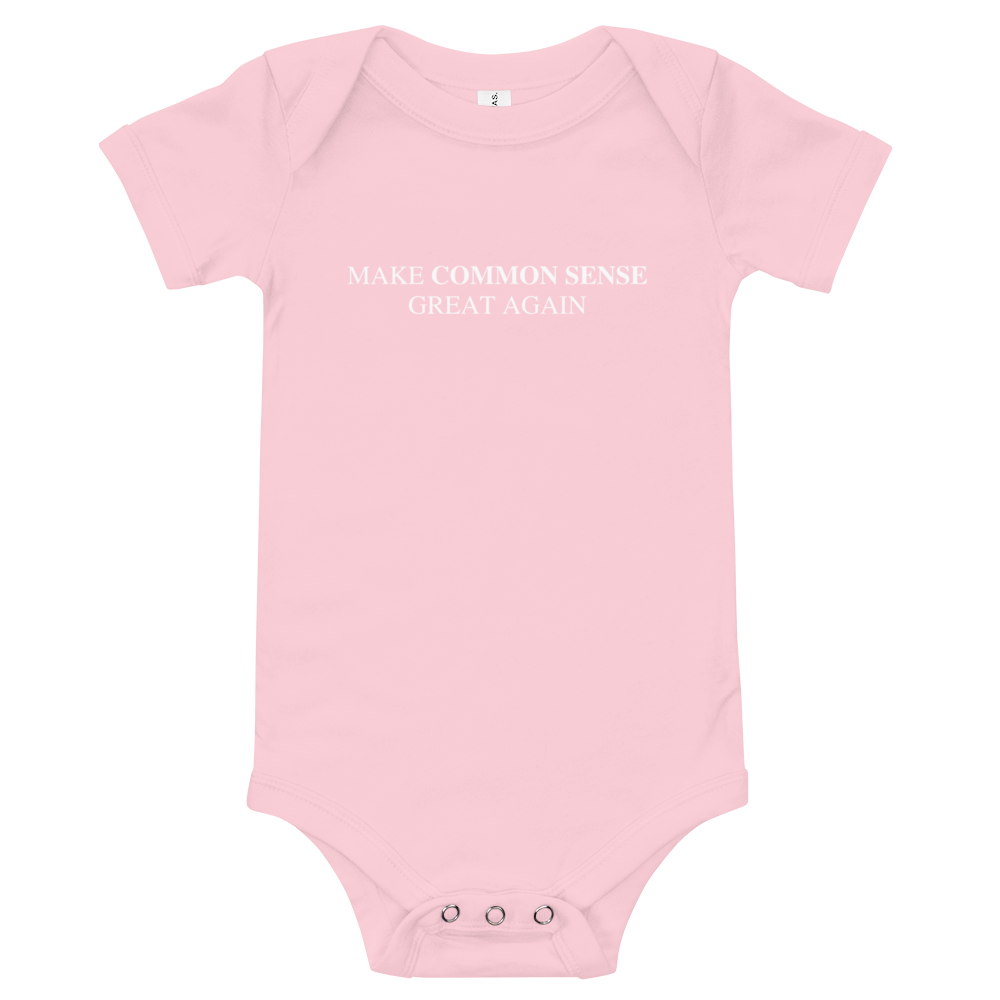 Make Common Sense Great Again Onesie